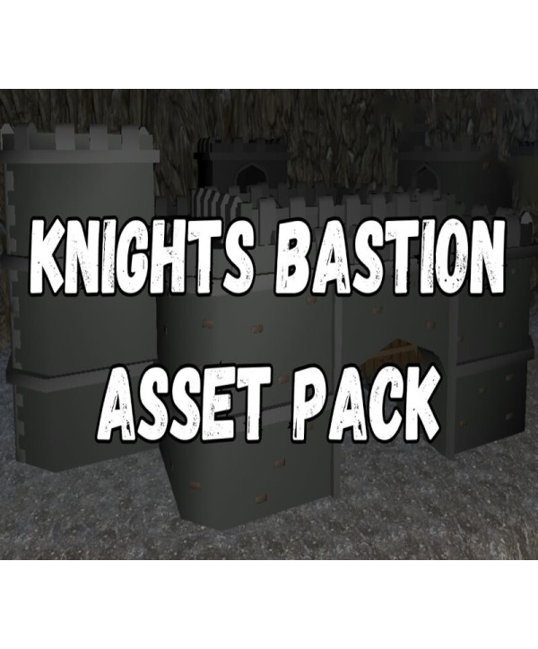 GameGuru MAX - Low Poly Asset Pack - Knights Bastion DLC Steam Key GLOBAL
